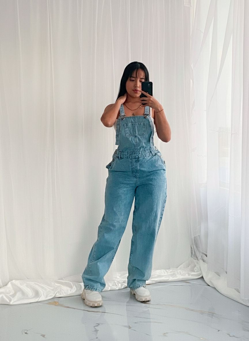 Overol + crop top