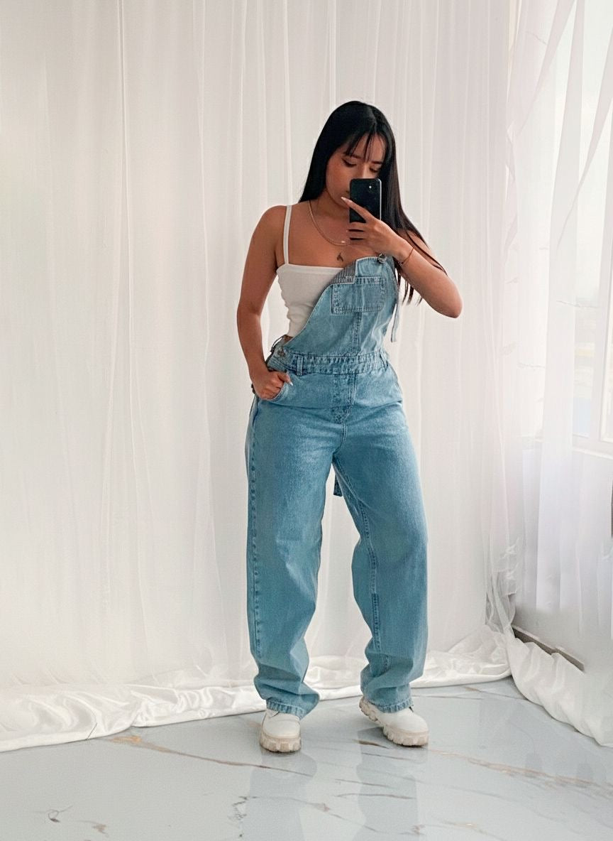 Overol + crop top