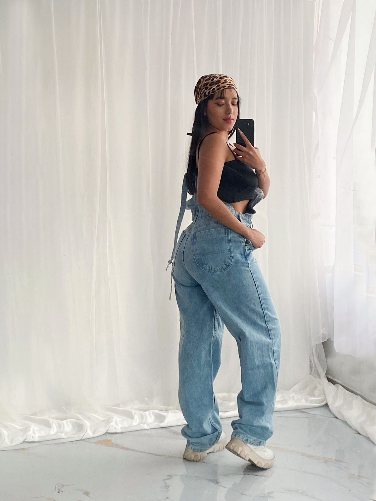 Overol + crop top