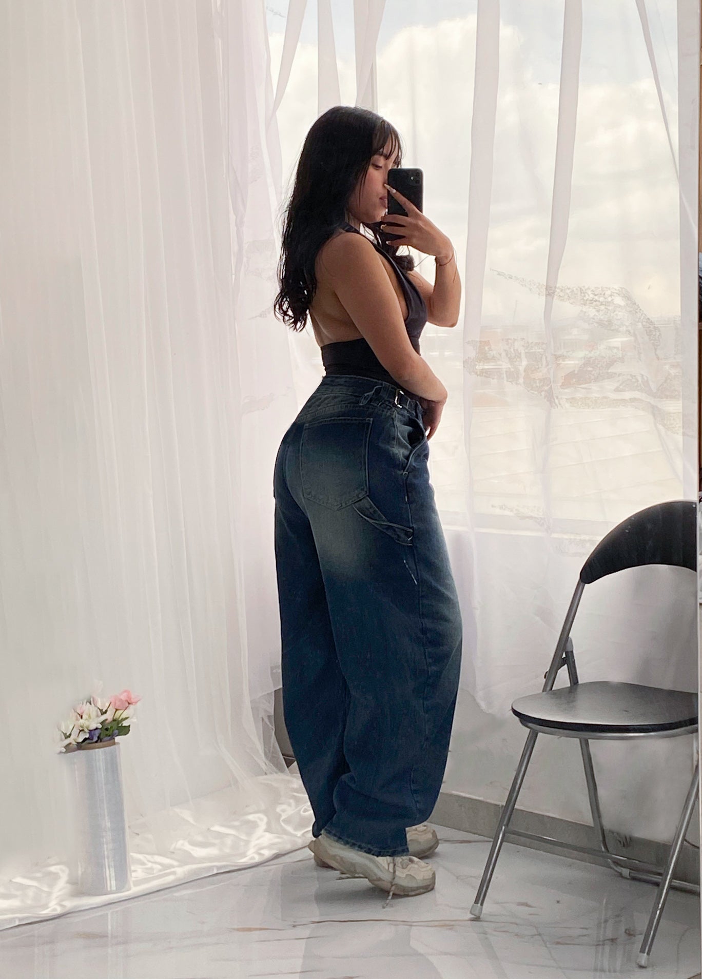 Baggy Denim + Body