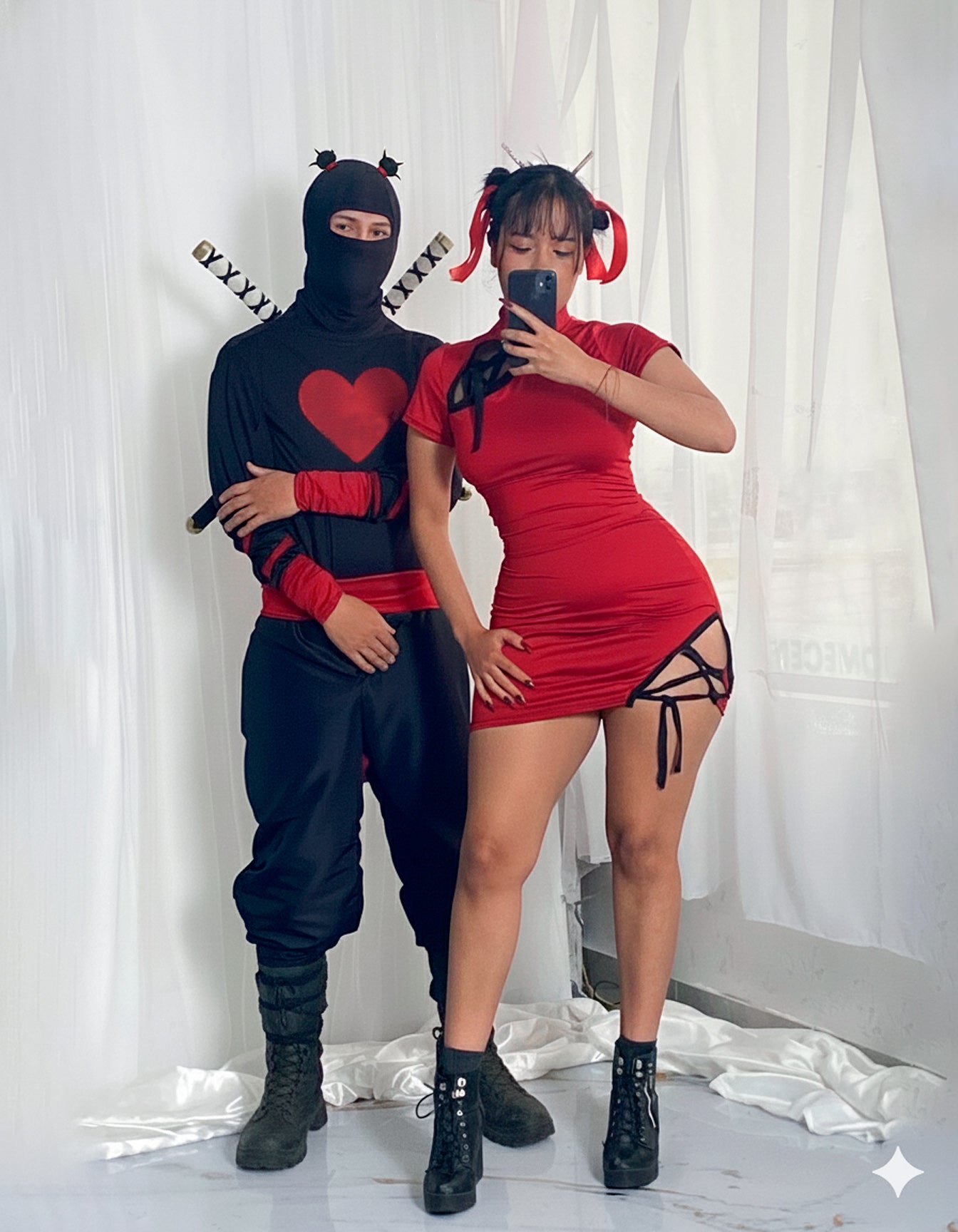 Disfraz Pareja Pucca y Garu