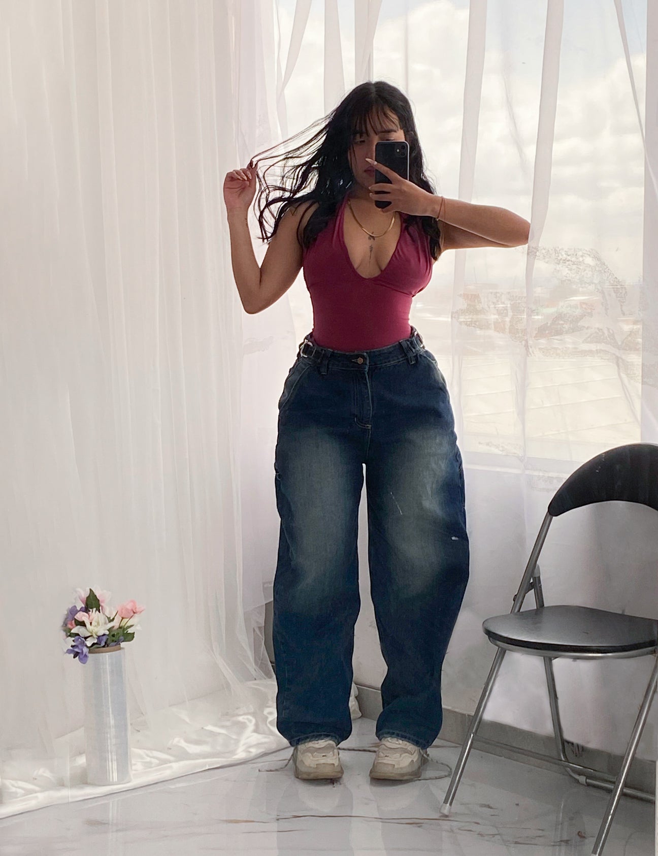 Baggy Denim + Body