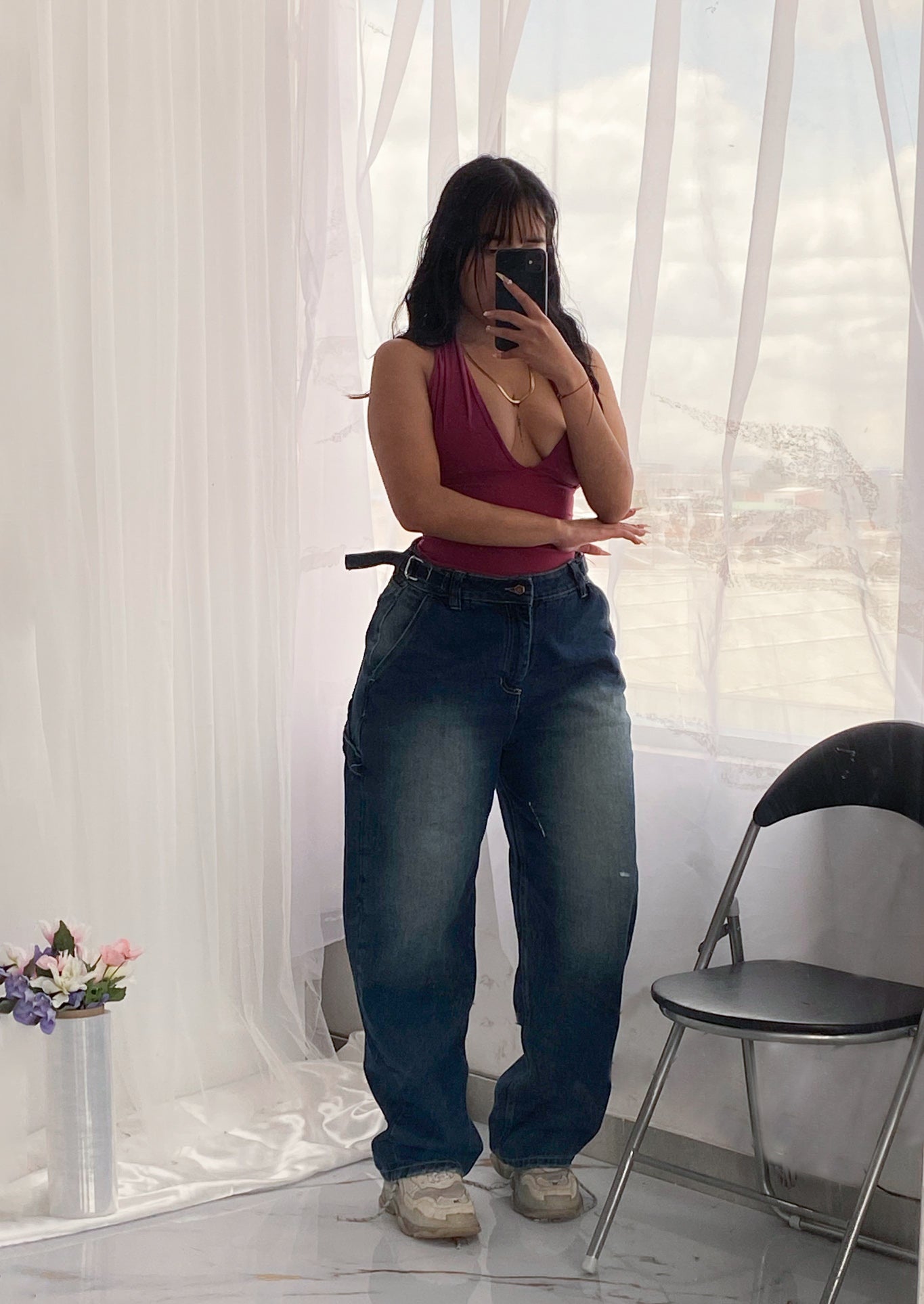 Baggy Denim + Body