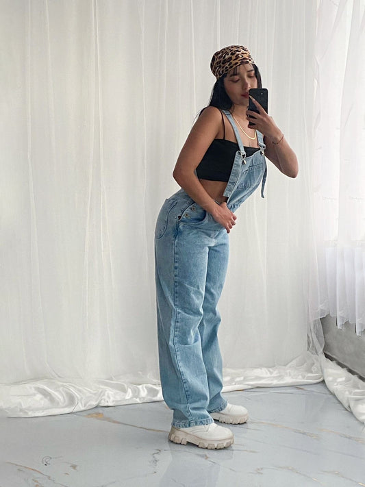 Overol + crop top