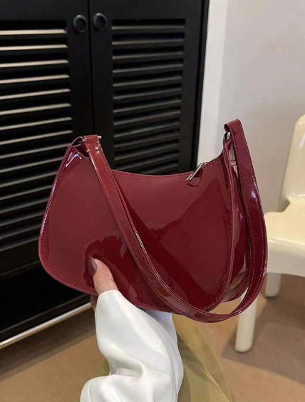 Bolso en cuero sintetico