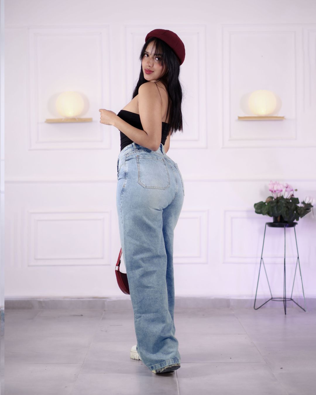 DENIM BAGGY REGULAR + TOP